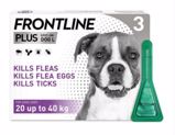 FRONTLINE PLUS DOG 20-40KG (Singles)