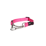 Rogz Utility Control Collar Chain Pink (Medium)