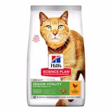 HILL'S SCIENCE PLAN Adult 7+ Senior Vitality Dry Cat Food Chicken Flavour - 1.5kg