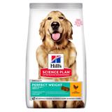 HILL'S SCIENCE PLAN Adult Perfect Weight Large Breed Dry Dog Food Chicken Flavour - 12kg