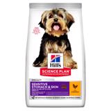 HILL'S SCIENCE PLAN Adult Sensitive Stomach & Skin Small & Mini Dry Dog Food Chicken Flavour - 1.5kg