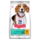 HILL'S SCIENCE PLAN Adult Perfect Weight Medium Dry Dog Food Chicken Flavour - 12kg