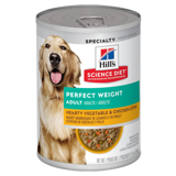 Hills Science Plan Adult Perfect Weight Stew Dog Food (354g)