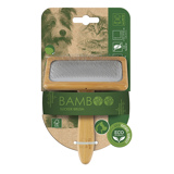 MPets Bamboo Slicker Brush - (Medium)