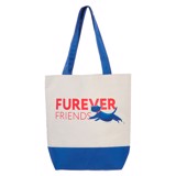 Furside - Furever Friends - Dog Canvas Tote Bag