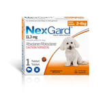 Nexgard 2 - 4 kg(Orange)  X-Small Chewable Singles