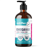 NutriFlex OmegaMax Purified Fish Oil Bottle Pump For Dogs & Cats - 250ml